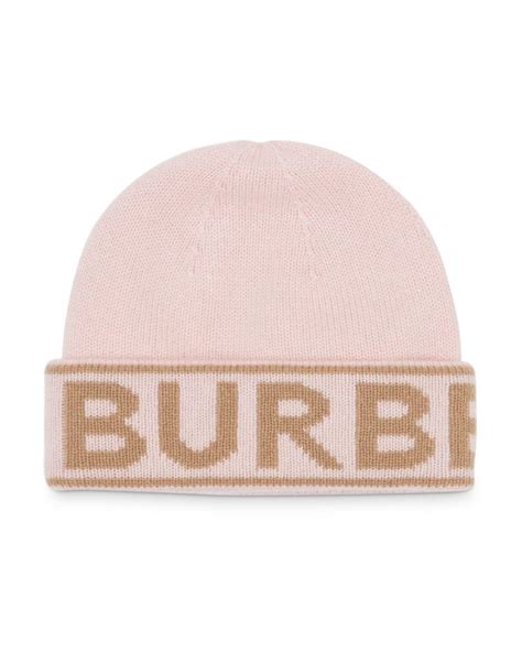 burberry beanie pink